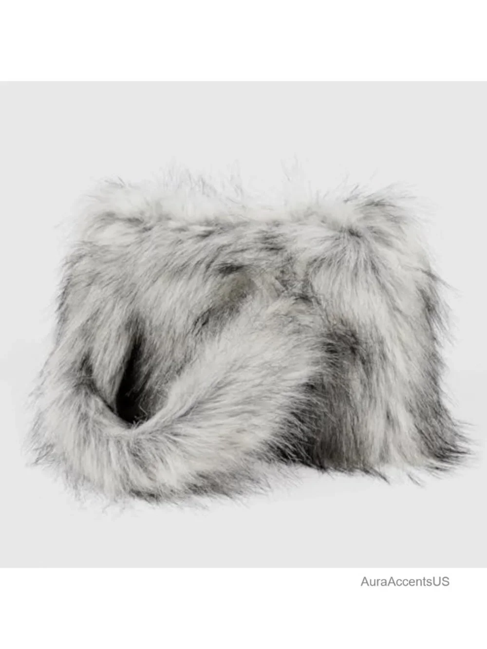 Faux Fur Hobo Tote Handbag Fuzzy Lightweight Top Handle Purse for Women